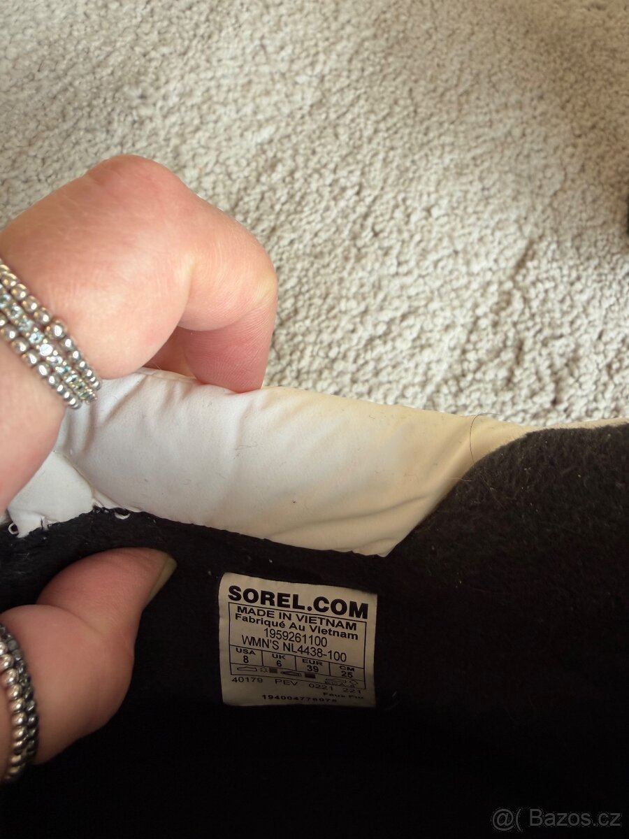 Sněhule Sorel vel.39 nové - 3