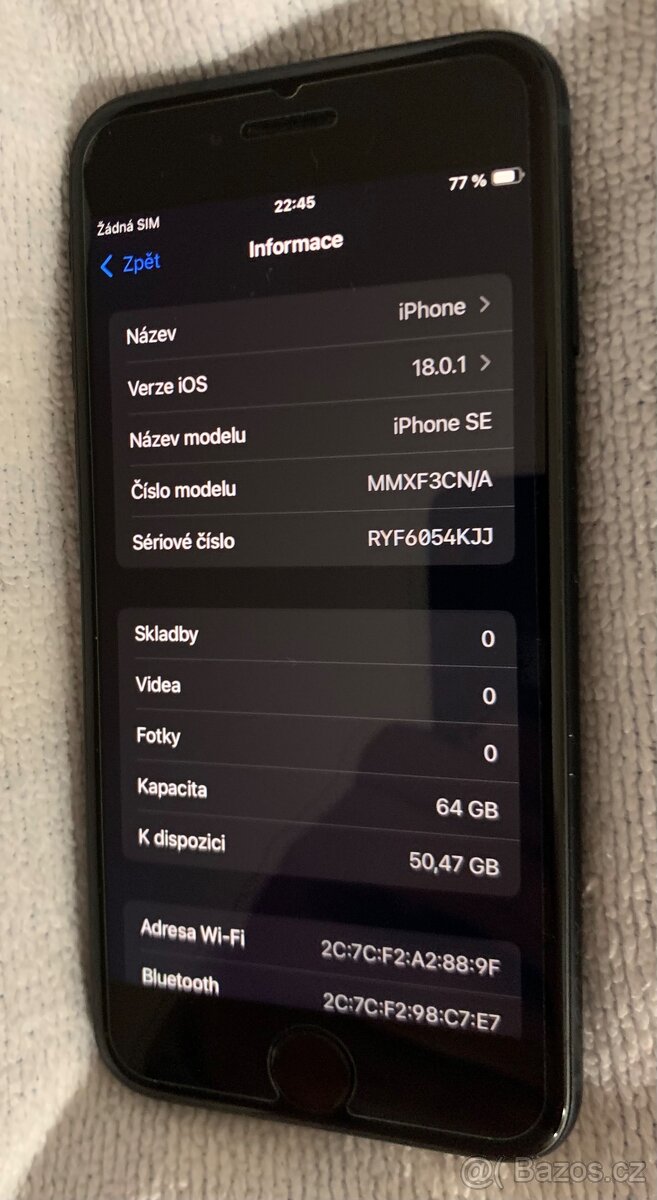 IPhone SE 3. Generace 2022 - 3