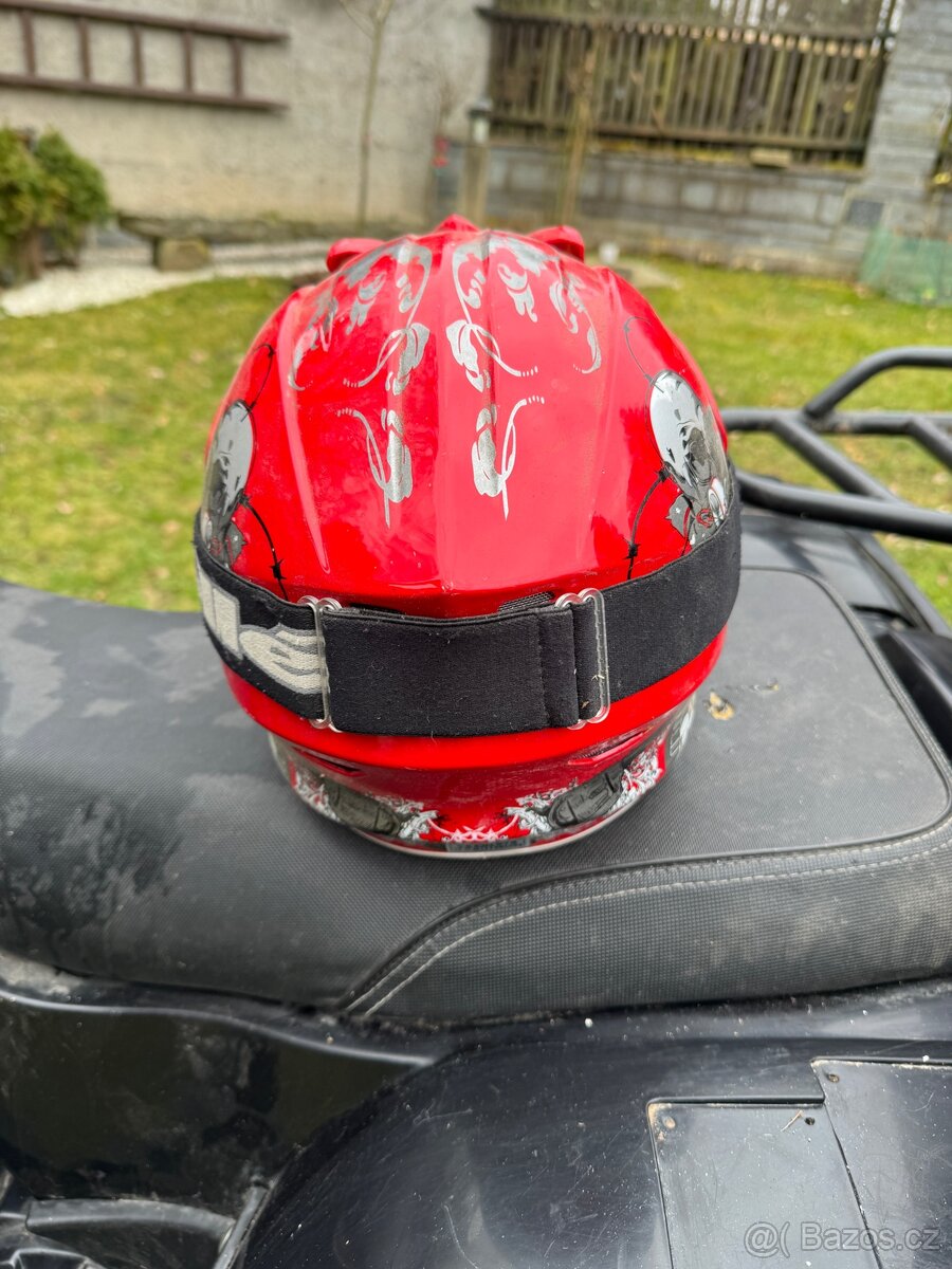 DĚTSKÁ HELMA XTREME - ČERVENÁ - 3