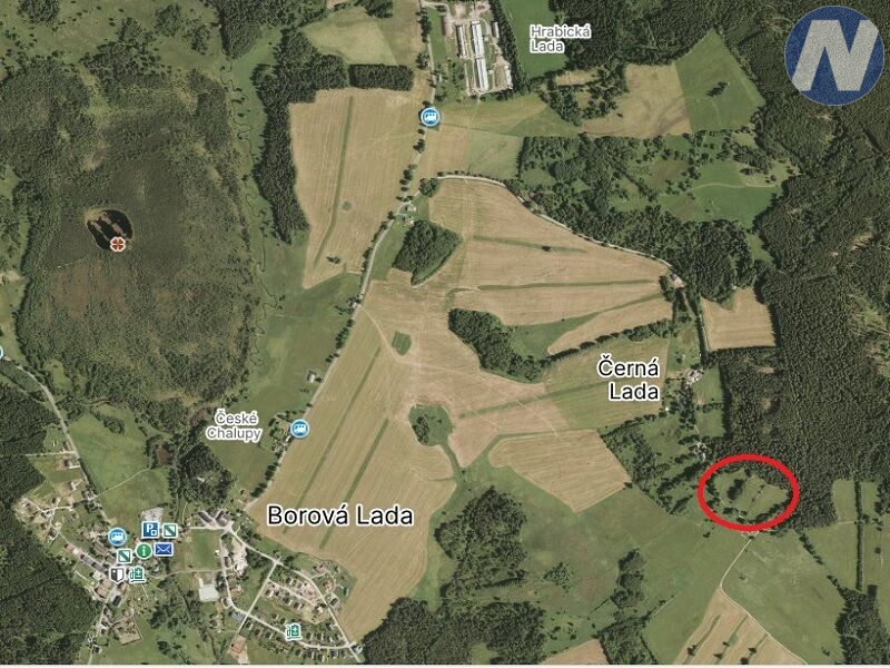 Černá Lada, pozemek s výměrou 22.888 m2 - 3