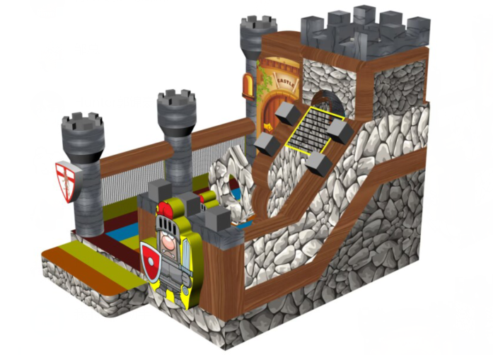 Skákací hrad se skluzavkou - 3