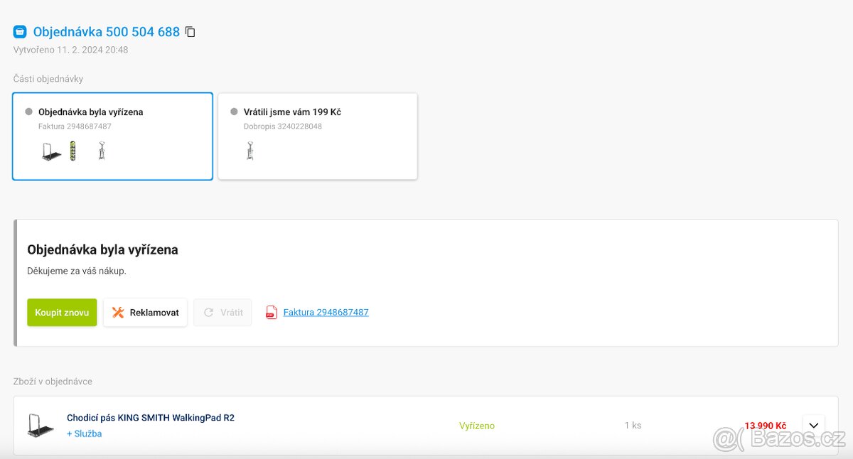 Chodicí pás WalkingPad R2B – jako nový, stále v záruce - 3