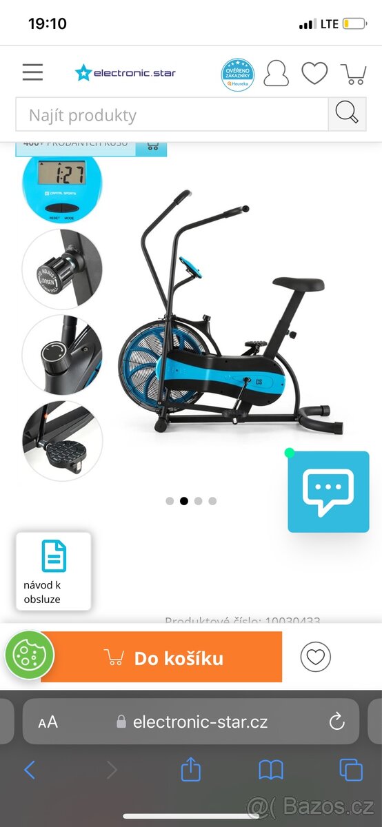 Capital Sports Stormstrike 2K domácí cyklotrenažér, - 3