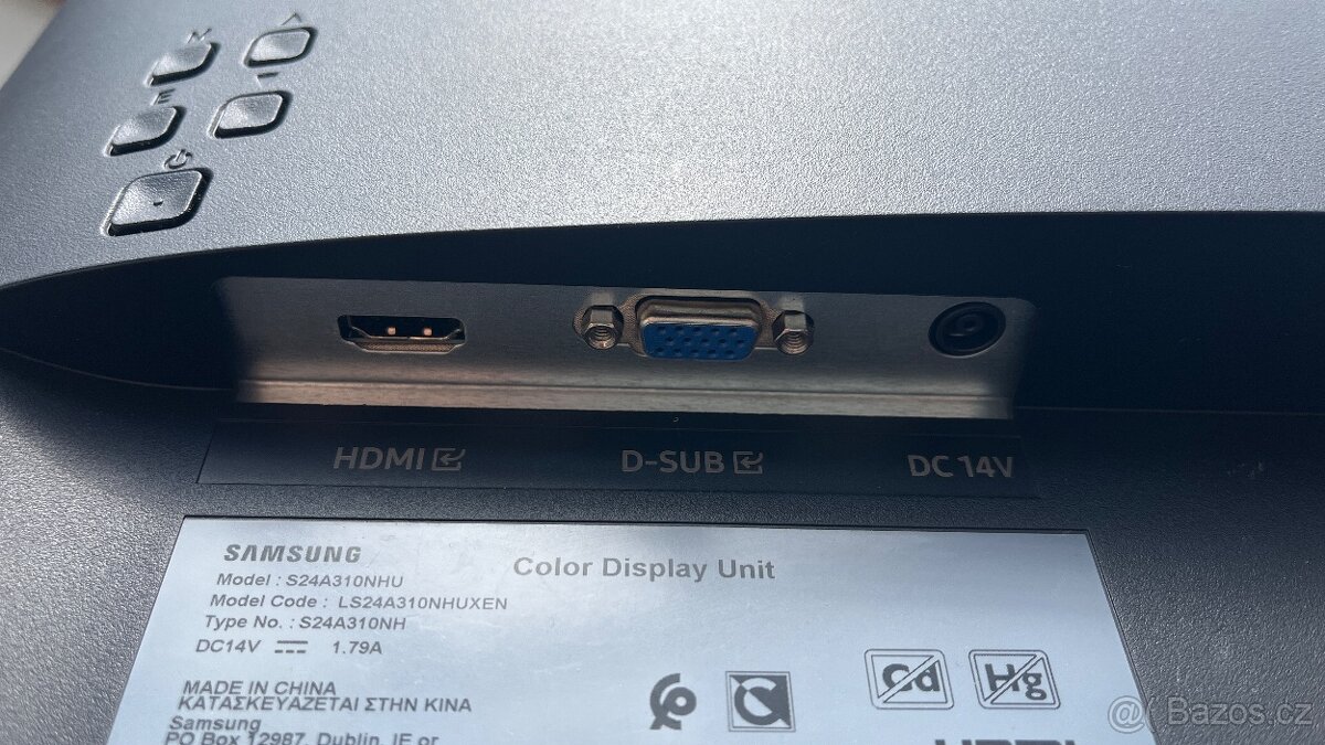 Prodám monitor Samsung S24A310NHU – 24" - 3