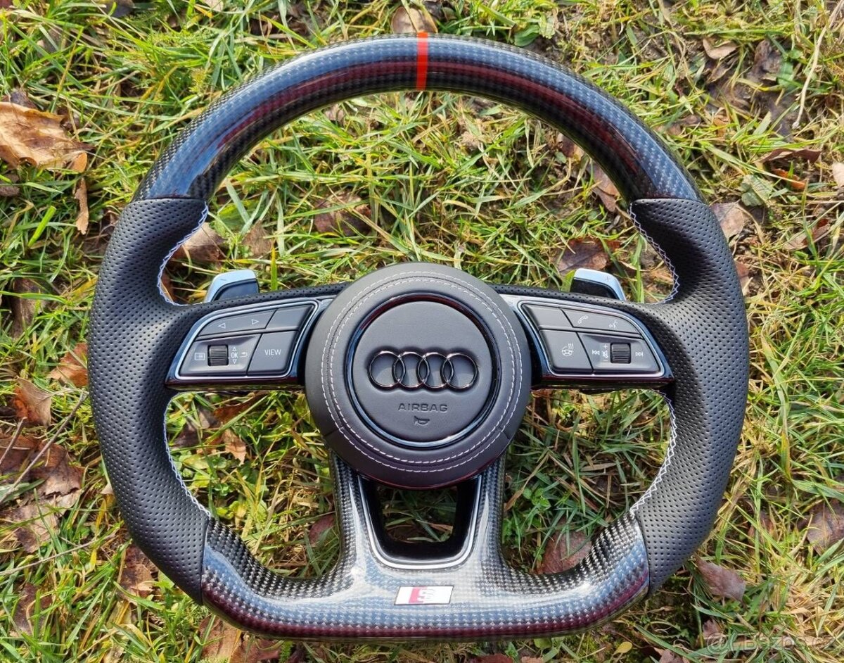 VYHRIEVANY VOLANT AUDI / KARBÓN SPORTOVY ZKOSENY - 3