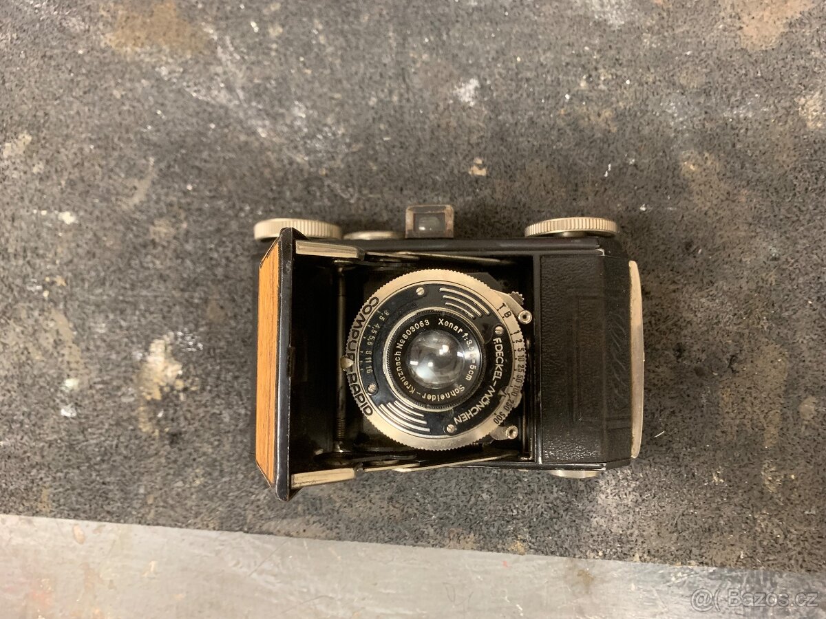 staré fotografické měchýře - fotoaparáty funkční zachovalé - 3