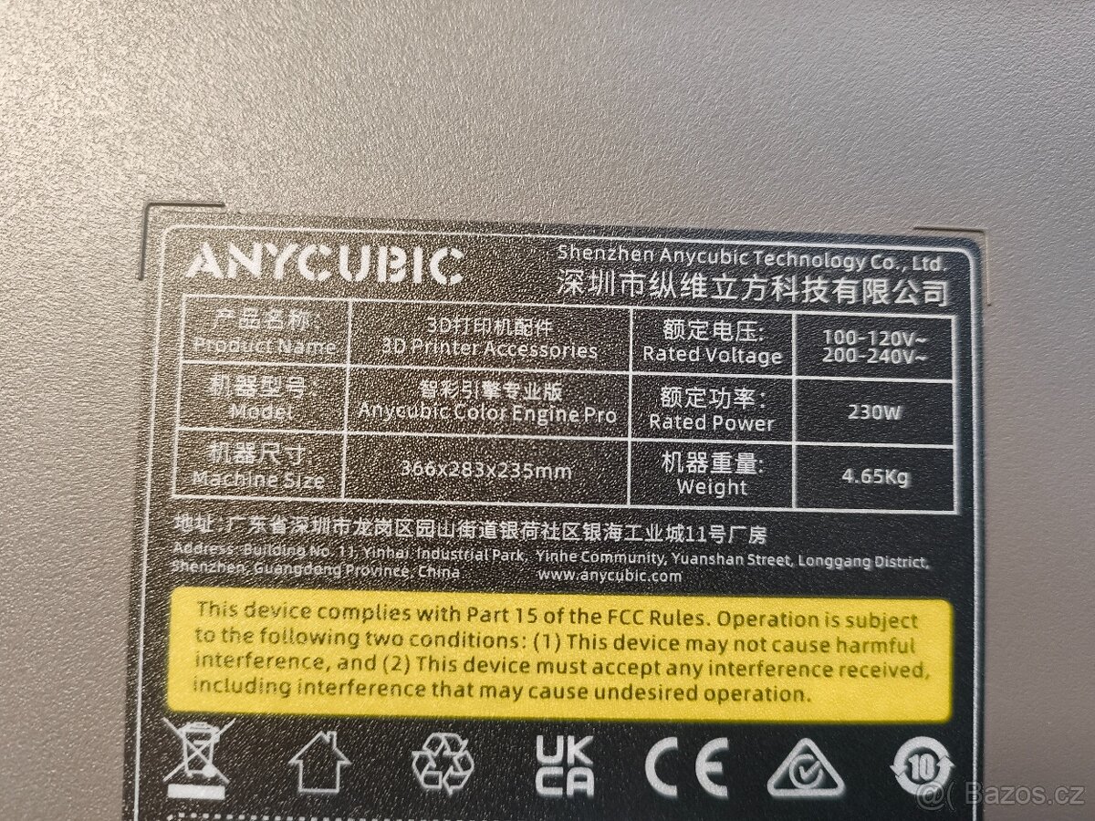 Anycubic ACE Pro + upgrade kit - 3