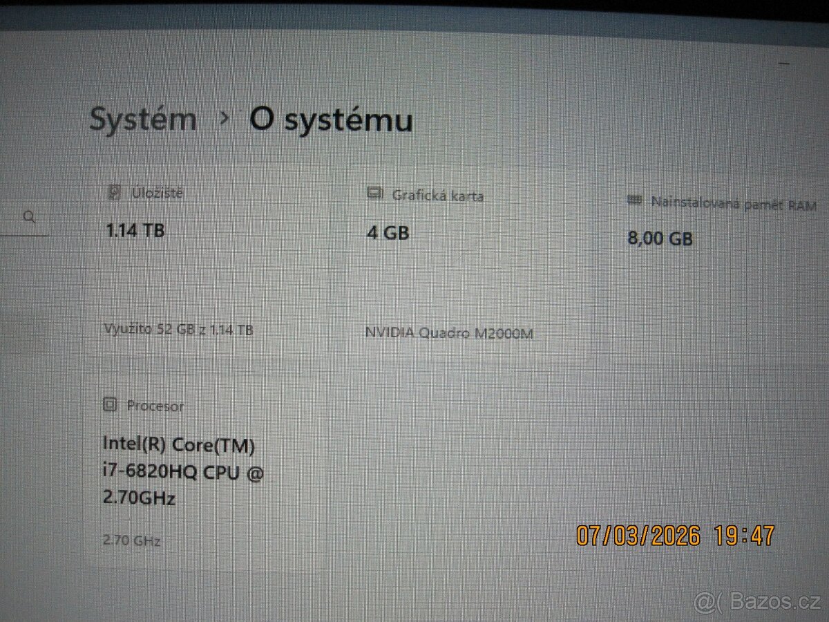 Herni Fujitsu celsius H760 - 3