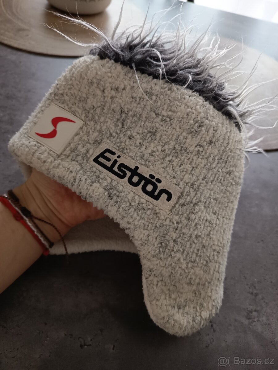 Dětská zimní čepice Eisbär s vlasy - 3