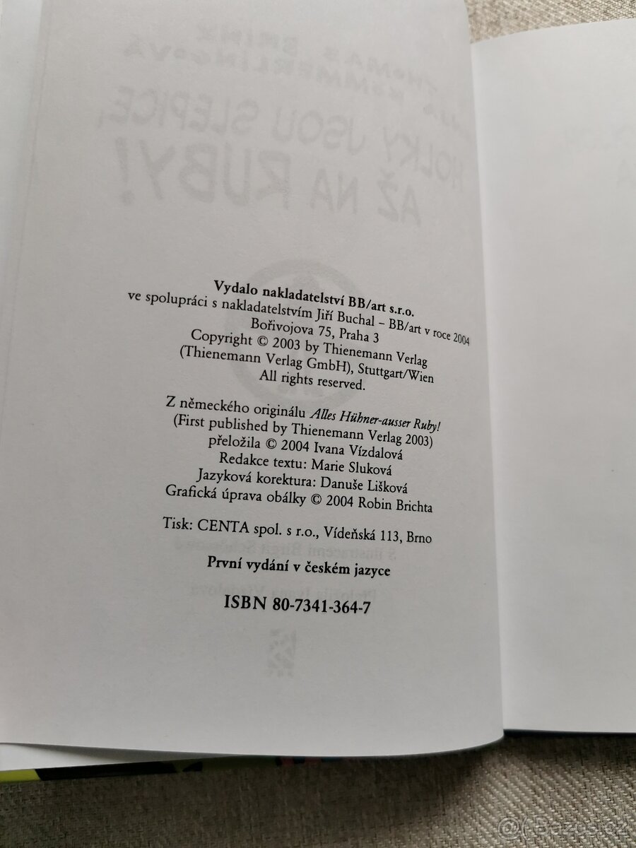 Holky jsou slepice, až na Ruby - Thomas Brinx - 3