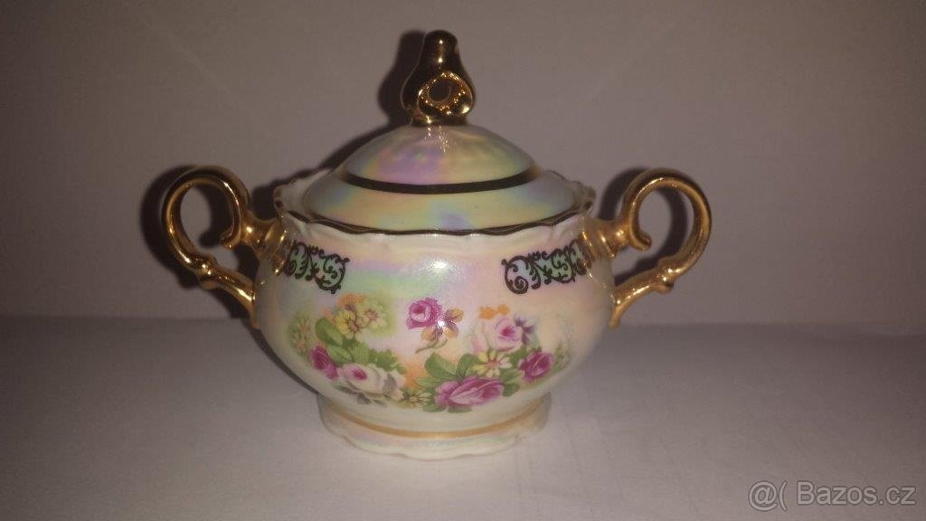 Zlacený kávový servis - 3