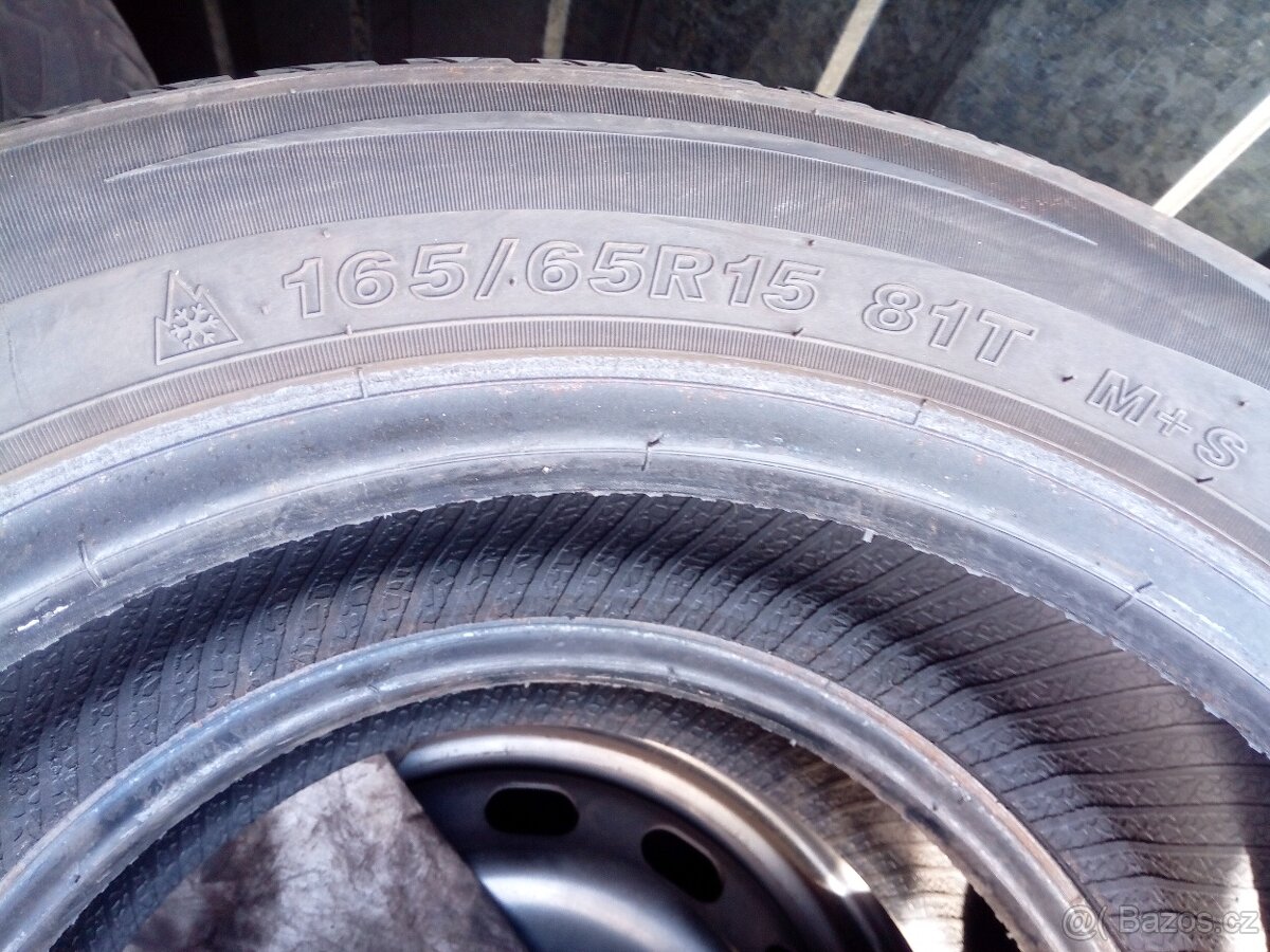 Celoroční pneu 2 ks zn. GOODRIDE rozměr 165/65 R 15 - 3