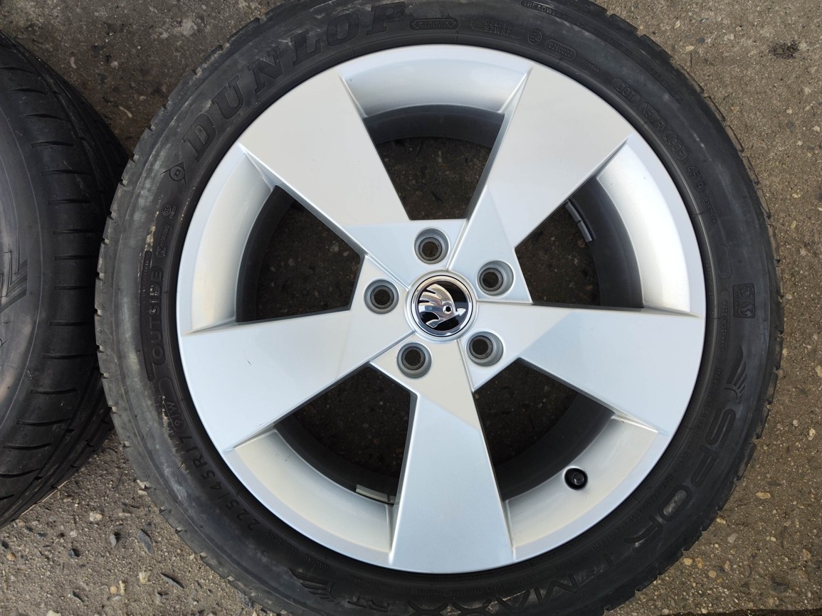 17"letní alu sada Denom 5x112 origo Škoda Octavia 3 Golf 7 - 3