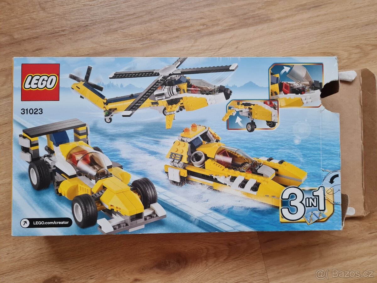 LEGO Creator 31023 - Žlutí jezdci - 3