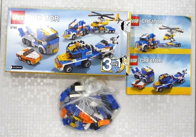 Lego Creator 3v1 5765, Lego City 60012 - 3
