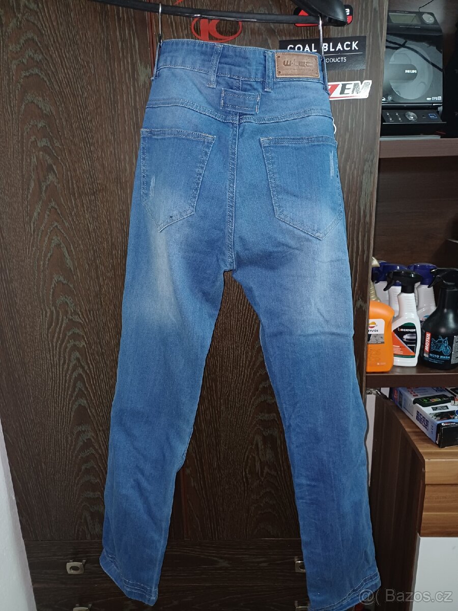 Dámské moto jeansy W-TEC Panimali - 3