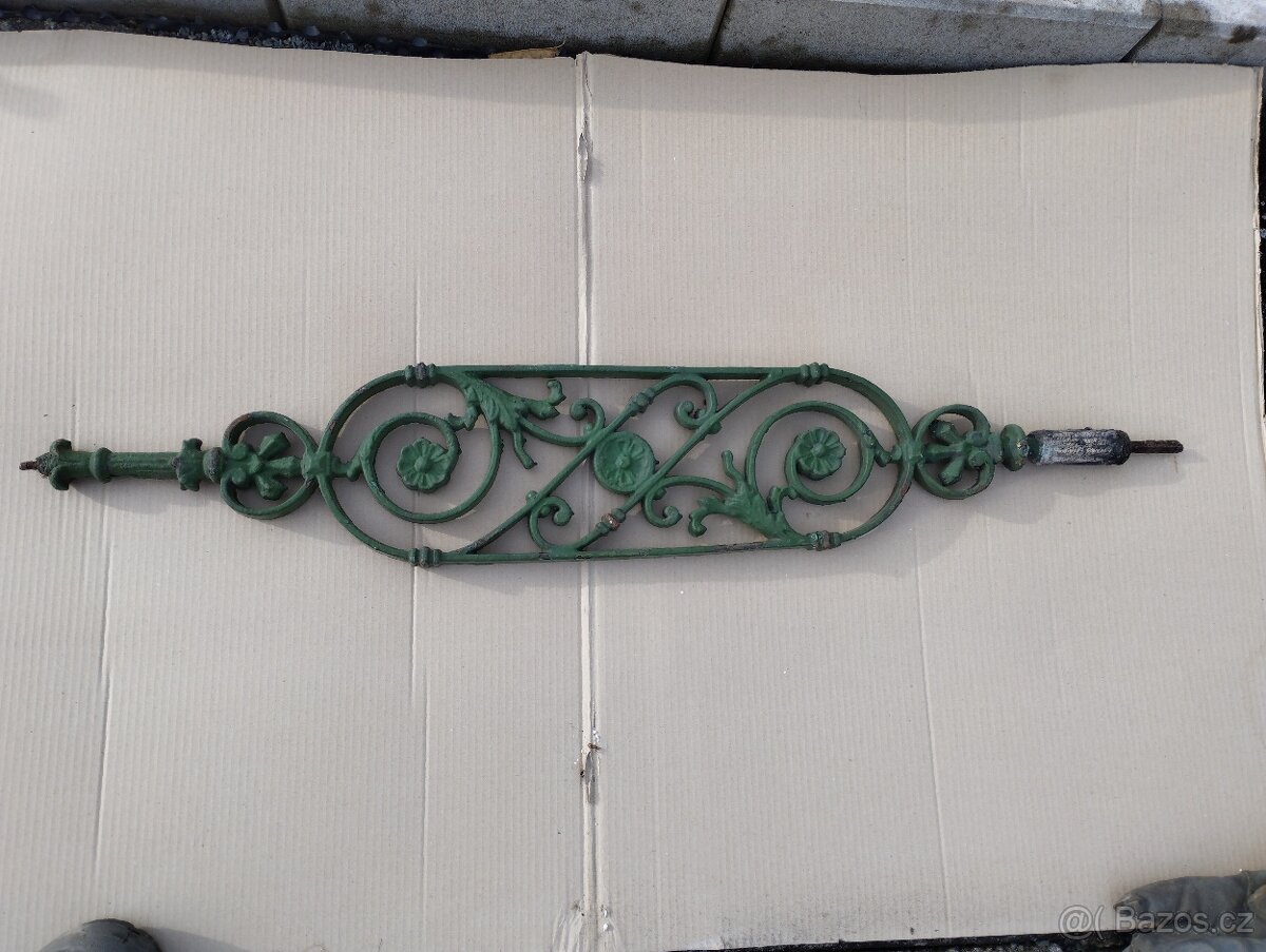 litinové zábradlí - 3