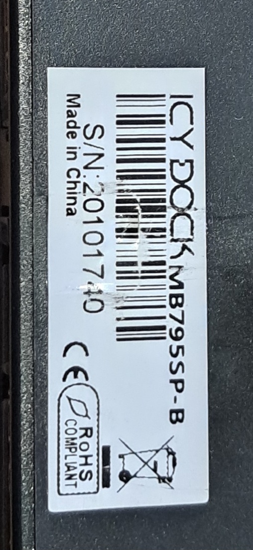 Icy Box, Hot-Swapp dock MB795SP-B - 3