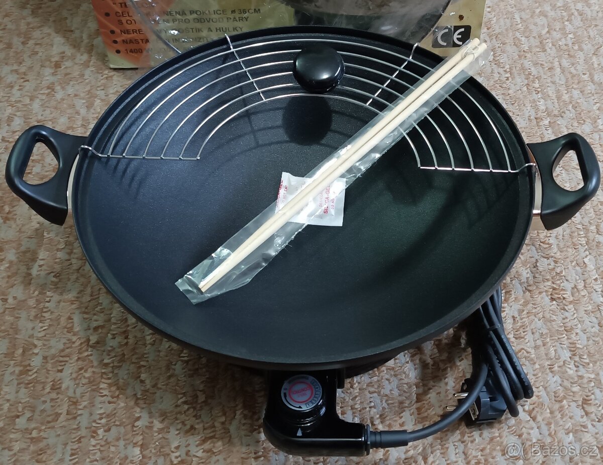 Pánev Hestia WOK NOVÁ, SEW-36 Elektrická - 3