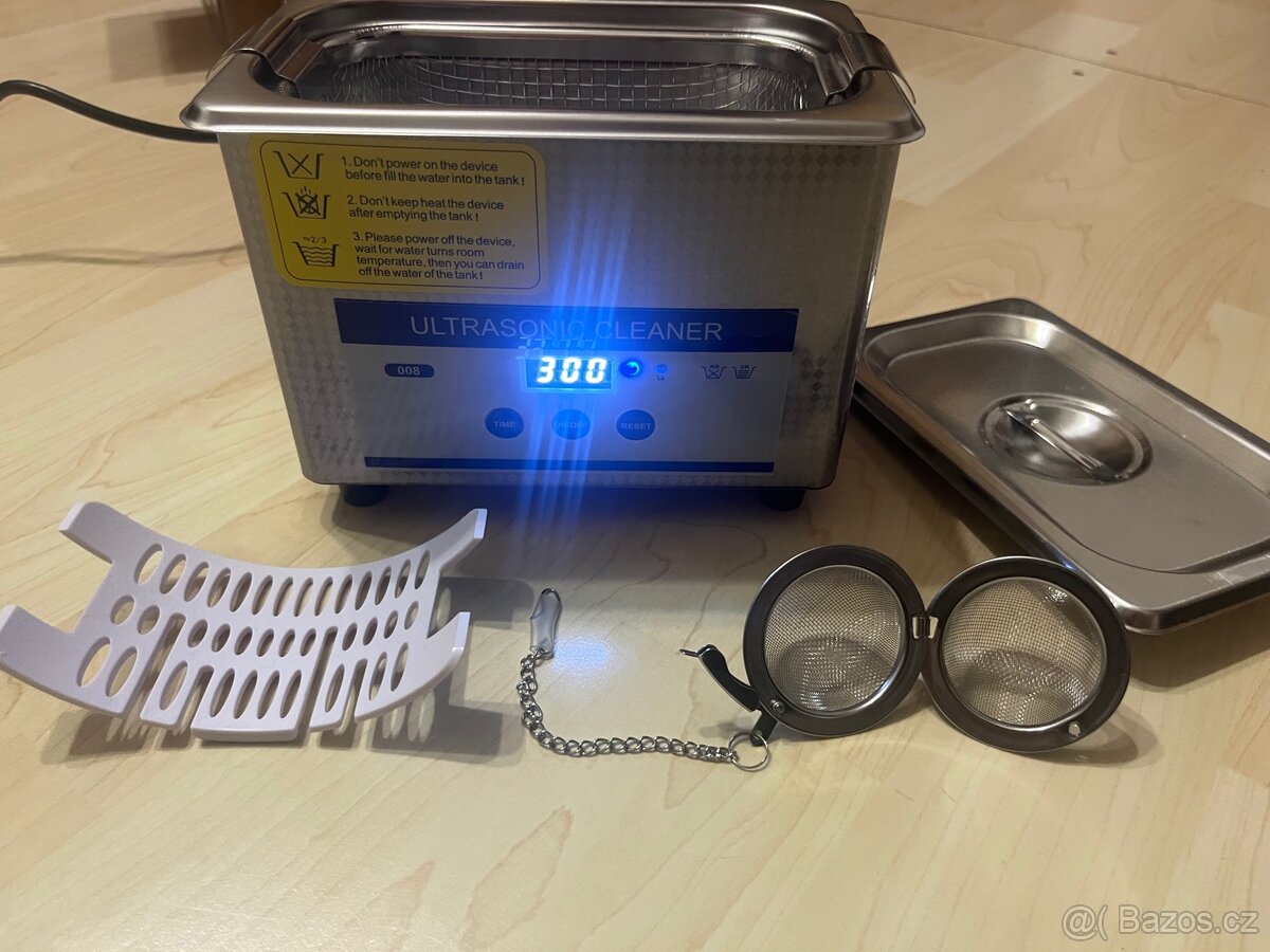 Zánovní ultrazvuková čistička 0.8l - 3