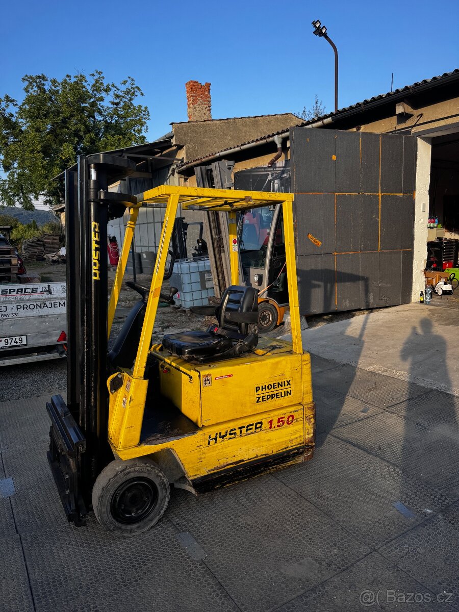 Vysokozdvižný vozík HYSTER A1.50XL Za 59.000kč - 3