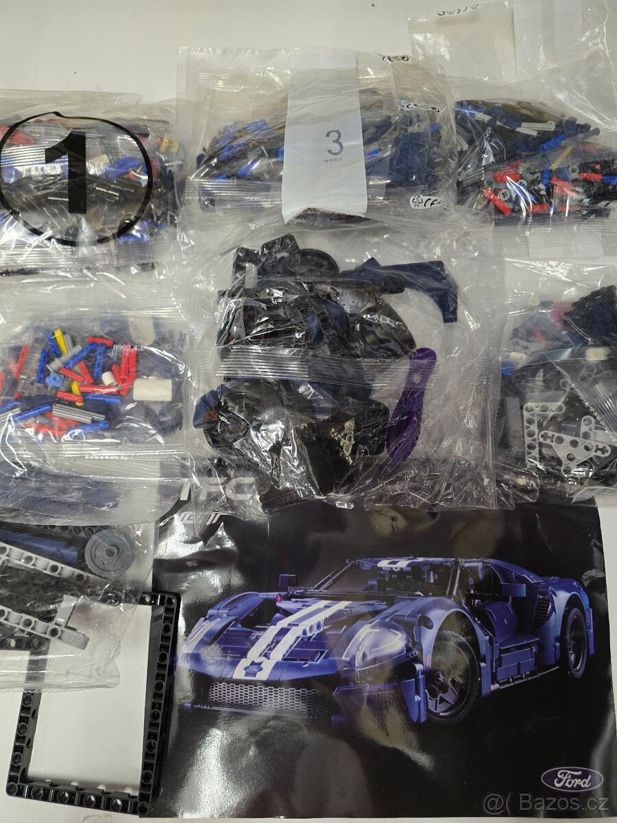 Stavebnice Technic 42154 2022 Ford GT (náhrada) - 3