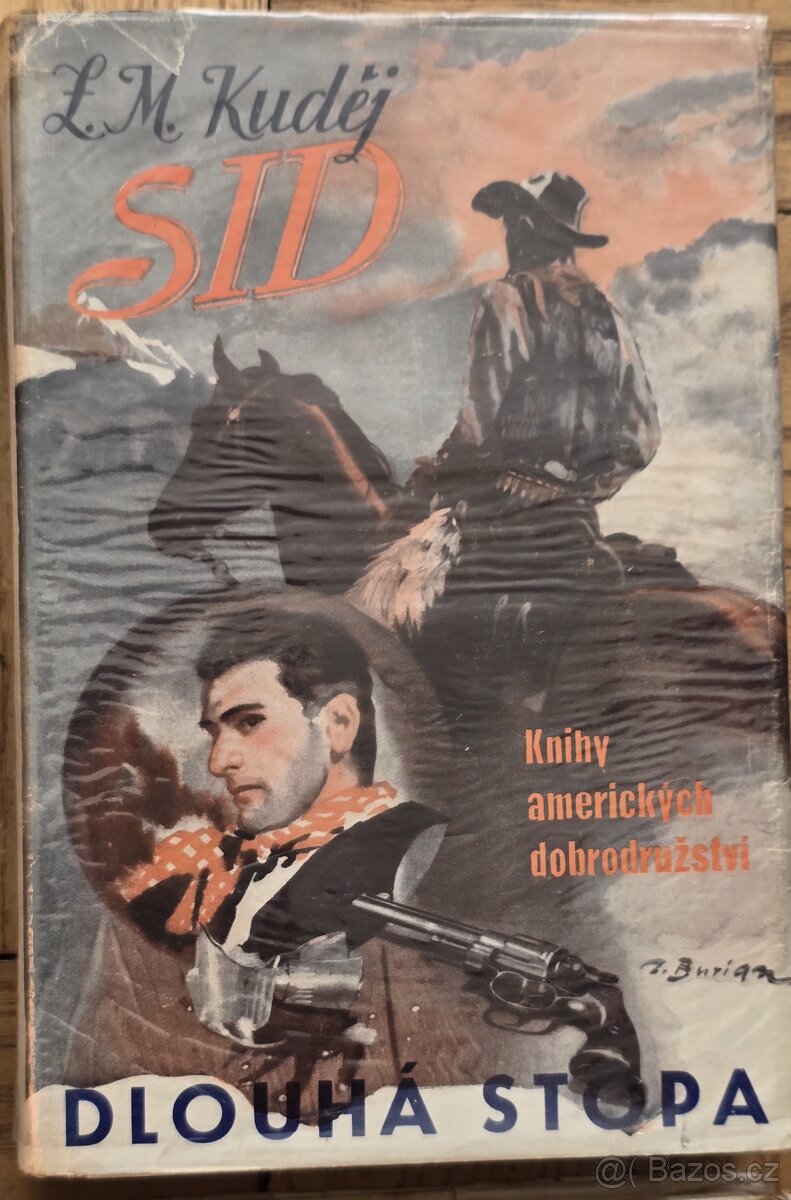 6 knih od Kuděje s obálkami Zdeňká Buriana, dobře zachované - 3