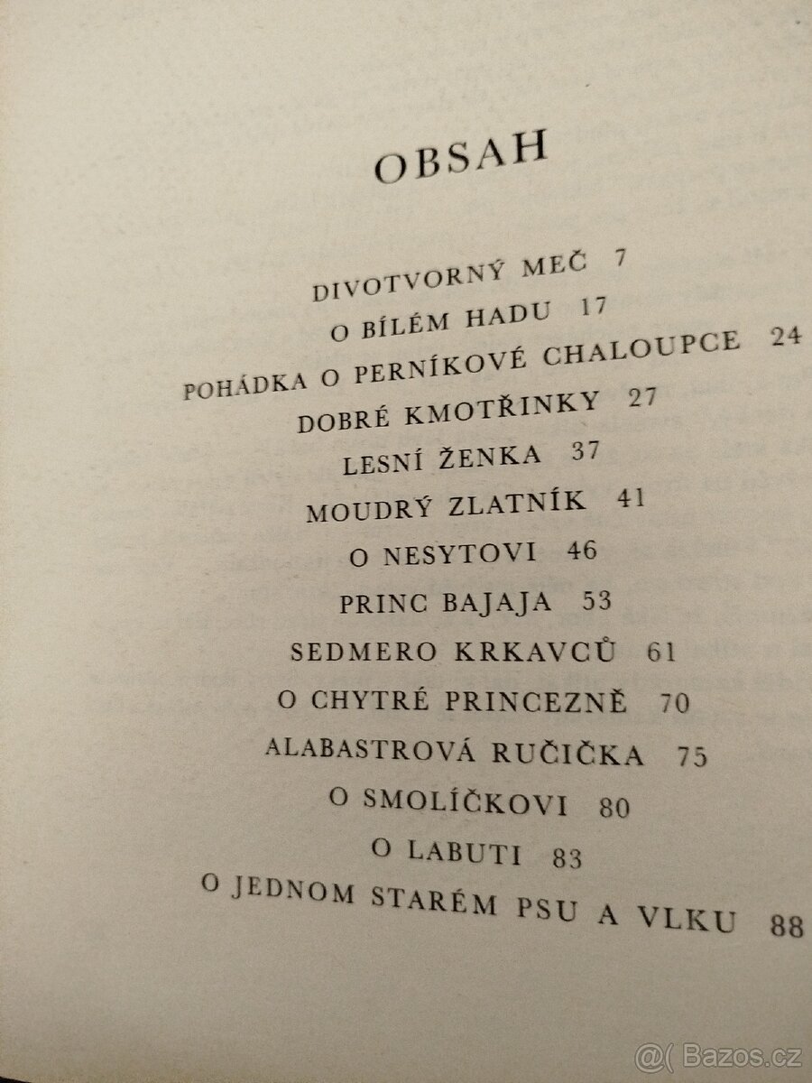 Národní pohádky Boženy Nemcove 1972,rezervace - 3