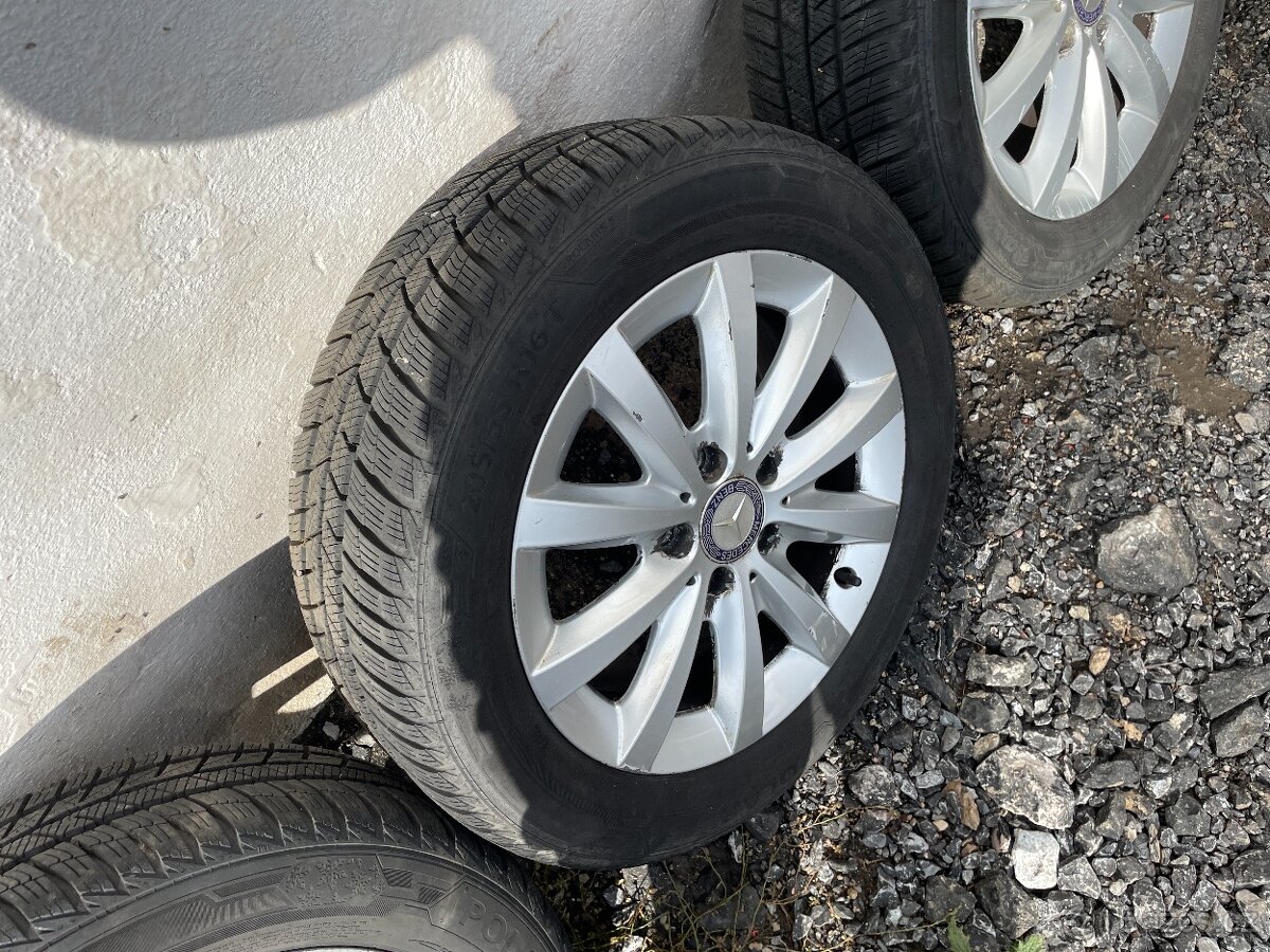 Mercedes-Benz W246 B sada zimní kola 205/55R16 - 3