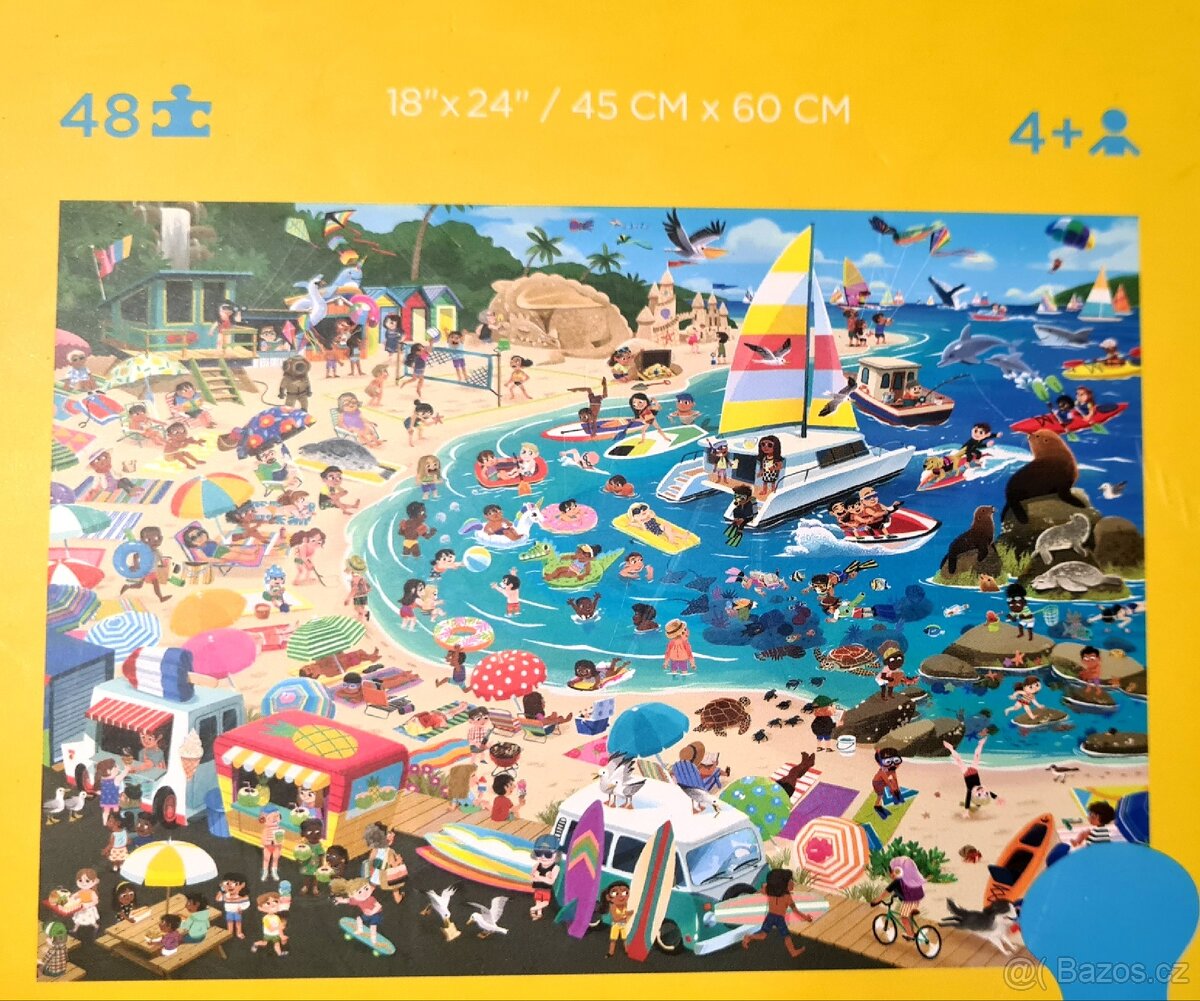 Nádherné značkové dětské puzzle 48 dílků - 3