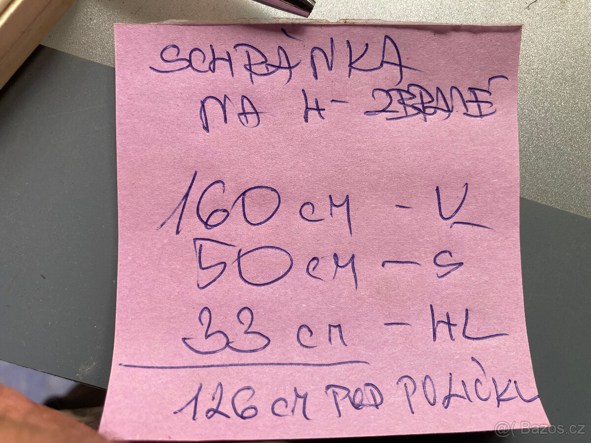 Skříň kovová, dílenská, na zbraně i jiné za 800 kč - 3