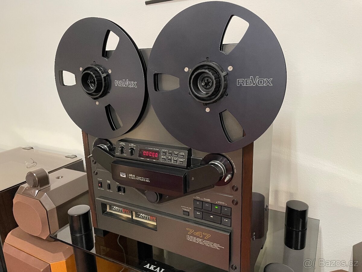 kotoučový magnetofon AKAI GX-747 - 3