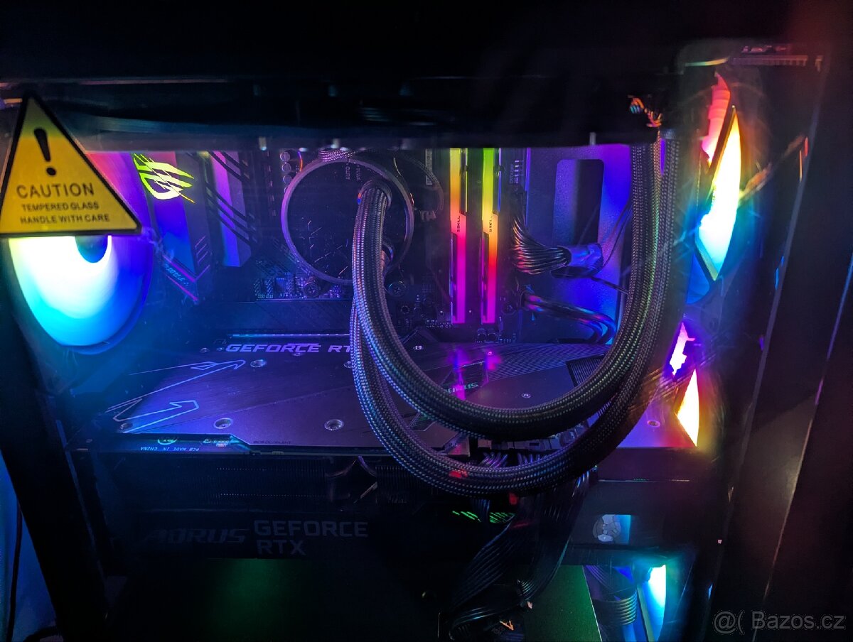 Herní PC Ryzen 9 3900X | RTX 3080 | 16 (32) GB | 1 TB | RGB - 3