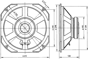 Reproduktor TVM ARN-312-00/4 - 3