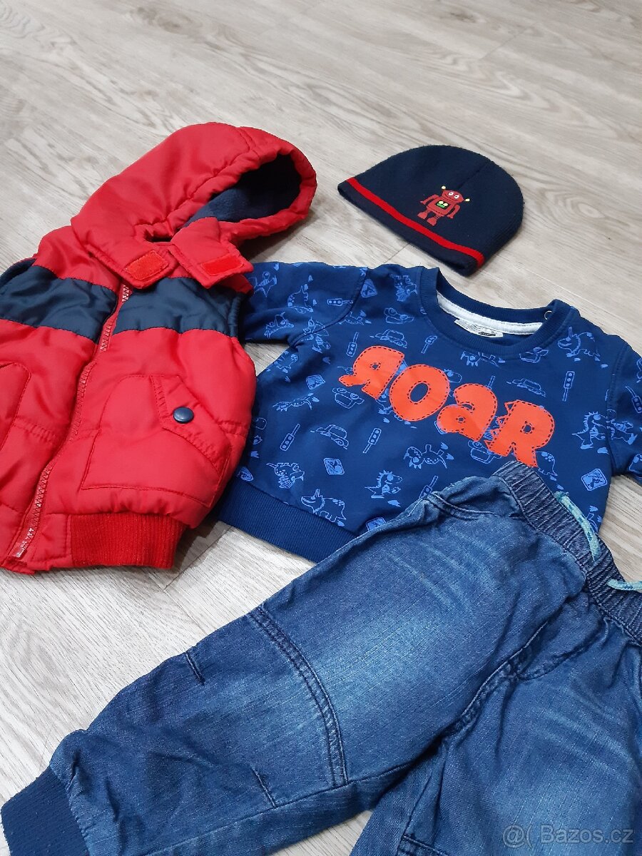 Jarní/podzimní set pro chlapečka vel. 9-12měs - 3