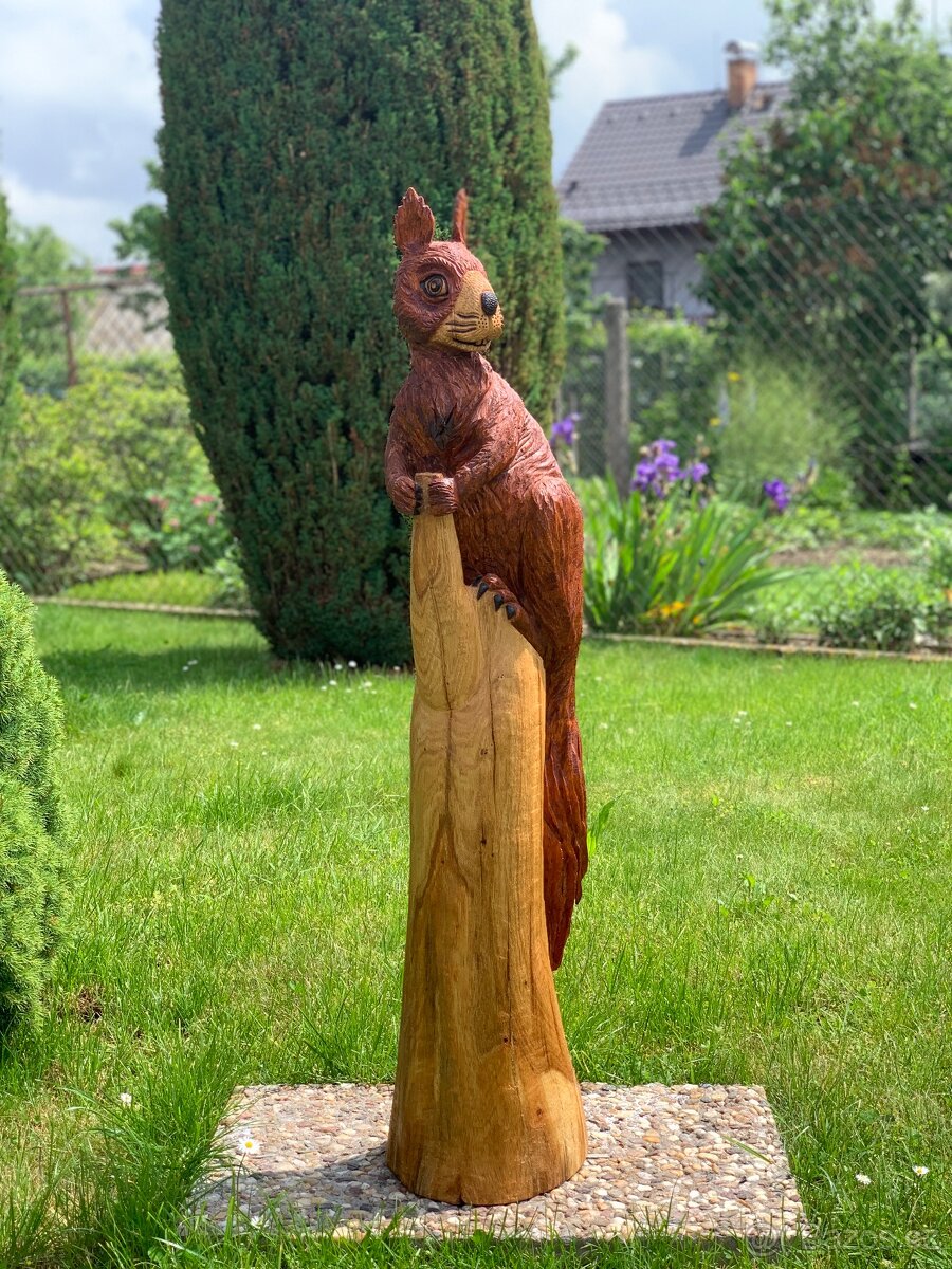 Dřevěná socha - 3