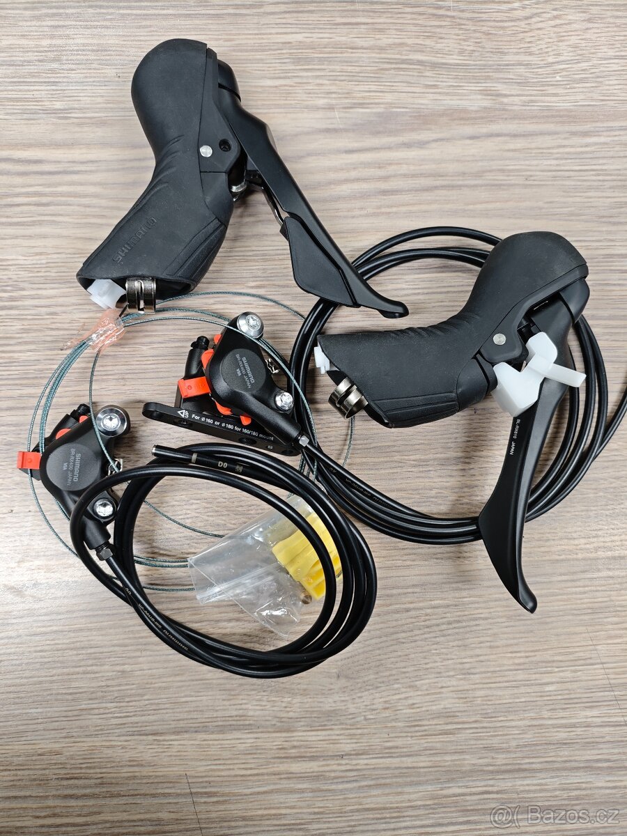 Set L+P brzdová páčka Shimano GRX Rx610 + Br-Rx400 (1x12) - 3