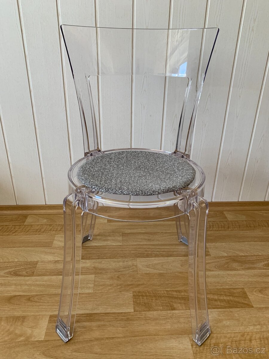 Kuchyňské průhledné židle - 3