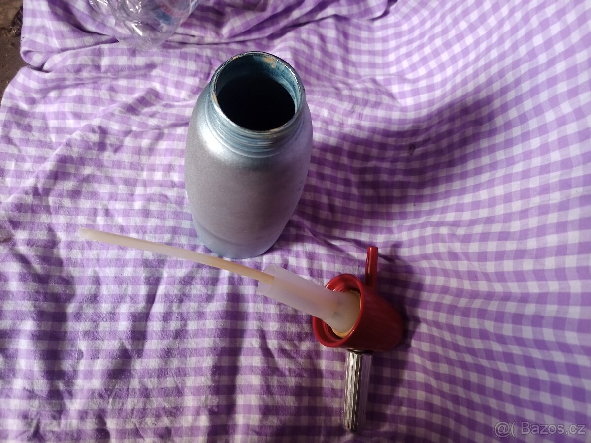 Prodám sifonovou láhev retro - 3