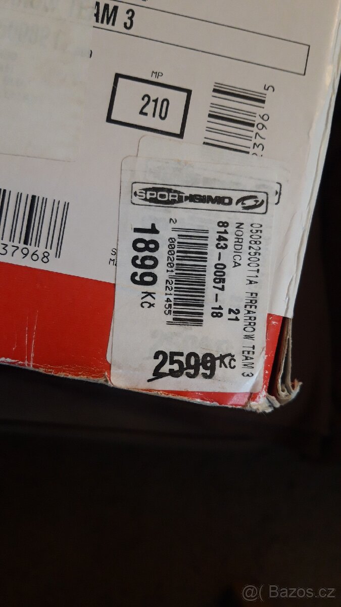 Dětské lyžáky Nordica 210mm - 3