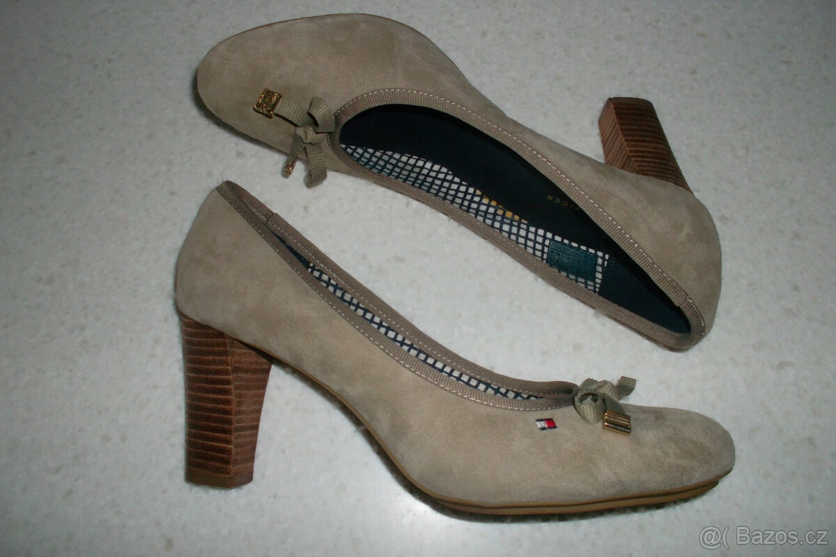 Tommy Hilfiger-Nádherné elegantní lodičky, vel. 41 - 3