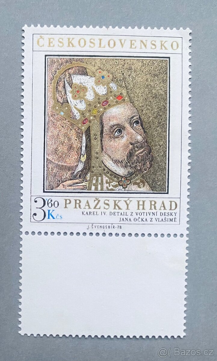 Poštovni známky Československé - 3