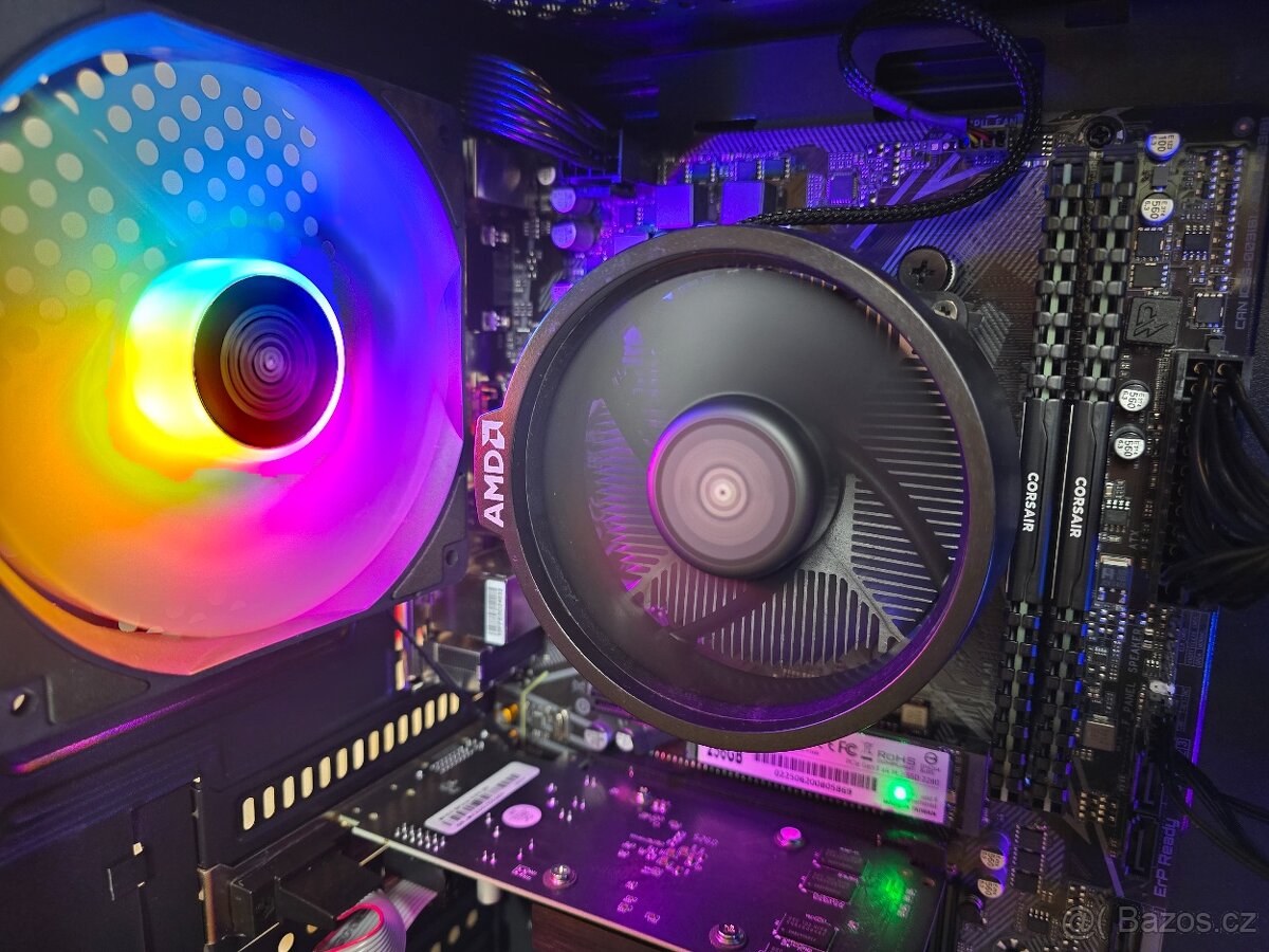 Nové kancelářské PC Ryzen 5,16Gb Corsair, GT610, W11 Pro - 3