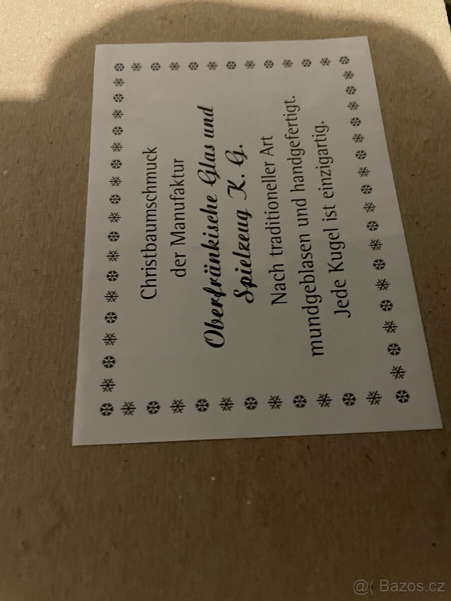 Skleněné foukané baňky - 3