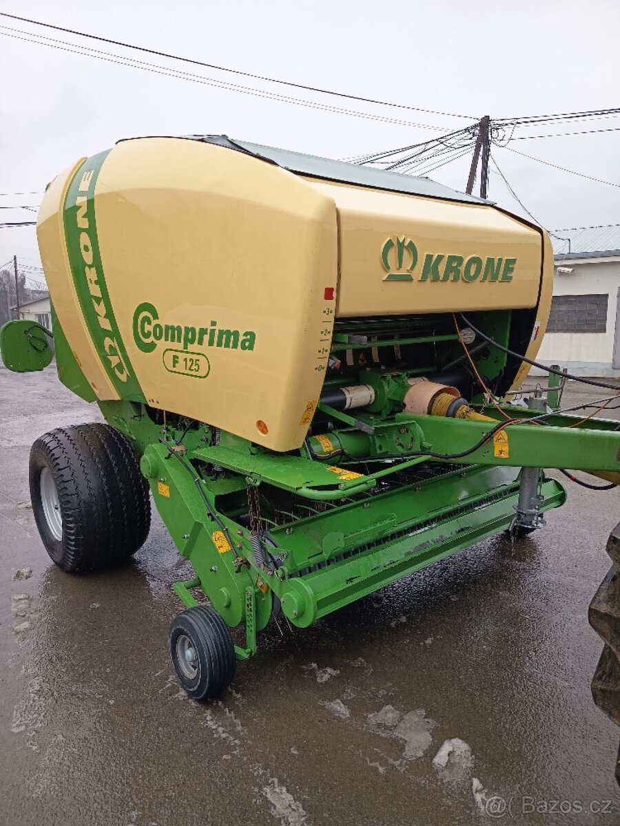 Lis na kulaté balíky Krone Comprima F125 - 3
