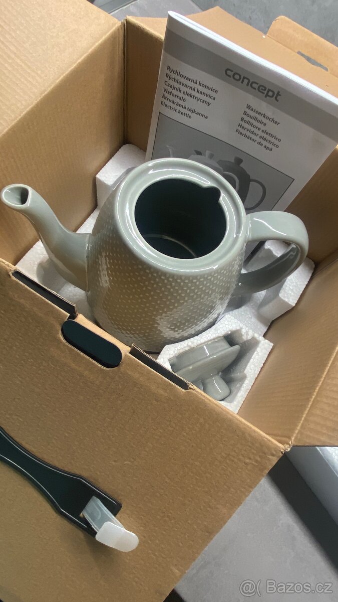 Keramická rychlovarná konev - 3