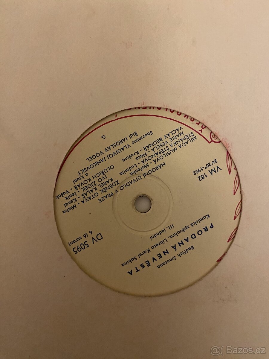 Staré LP desky, cana za kus - 3