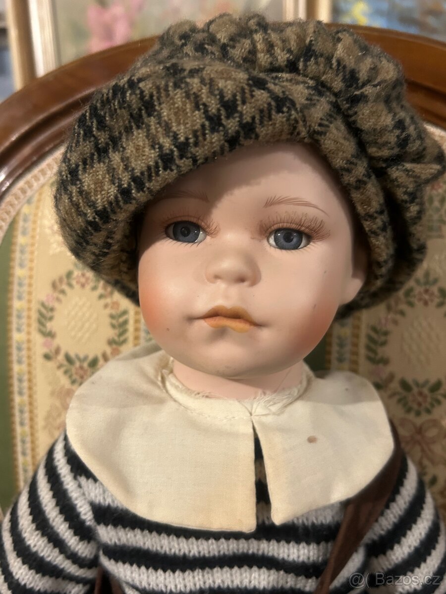 Porcelánová panenka (kluk) 50cm - 3