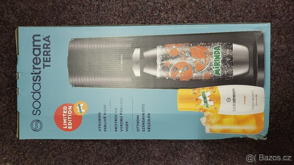Sodastream TERRA Black MIRINDA Mpack - 3