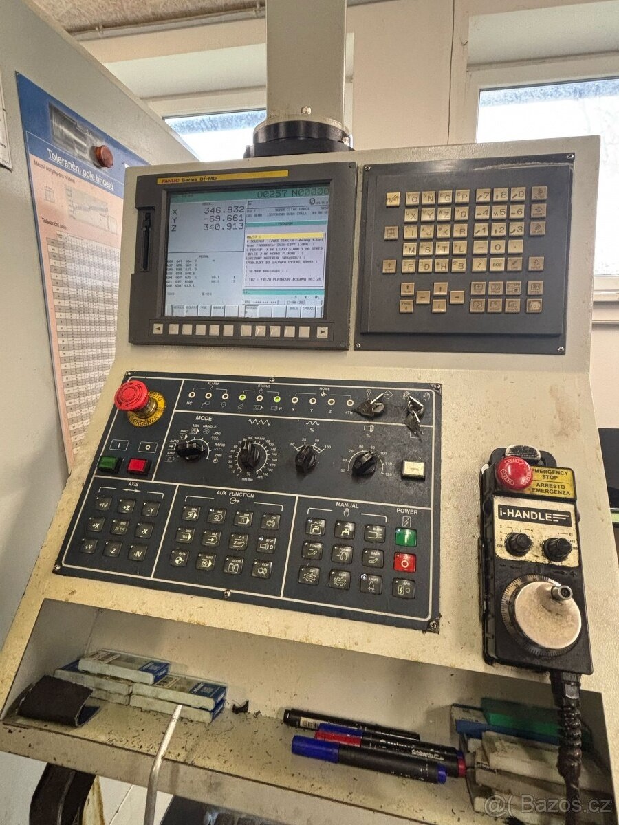 3 osé CNC obráběcí centrum AWEA BM 1020, rok 2012 - 3